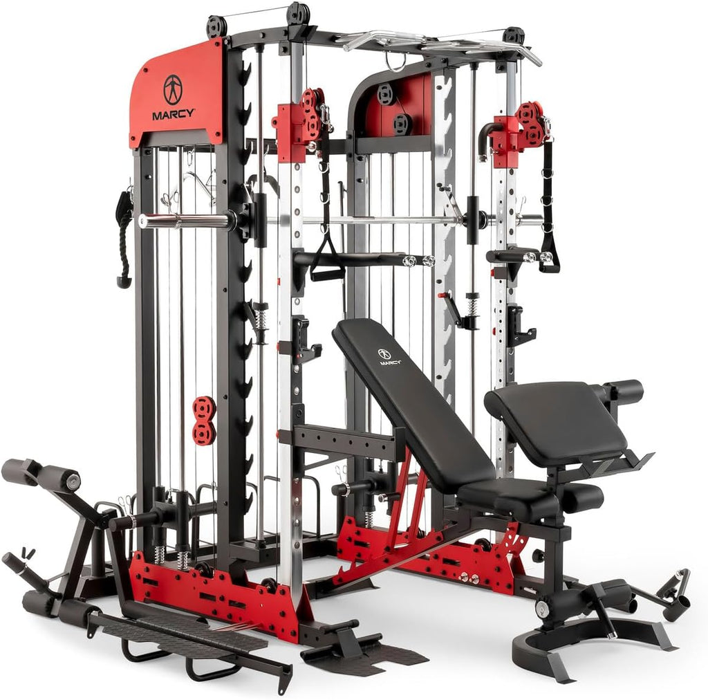 Deluxe Smith Cage Home Gym System Q48142