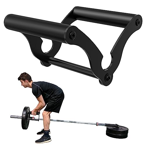Solid Multi-Grip Landmine Handle Attachment with Non-Slip Rubber Handle C1584
