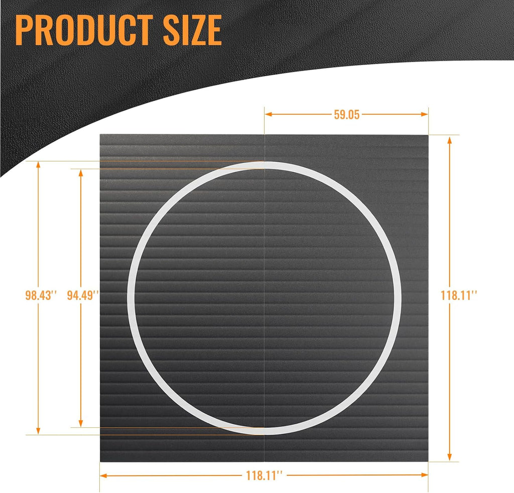 10' x 10' Flexi Roll Wrestling Mat J623