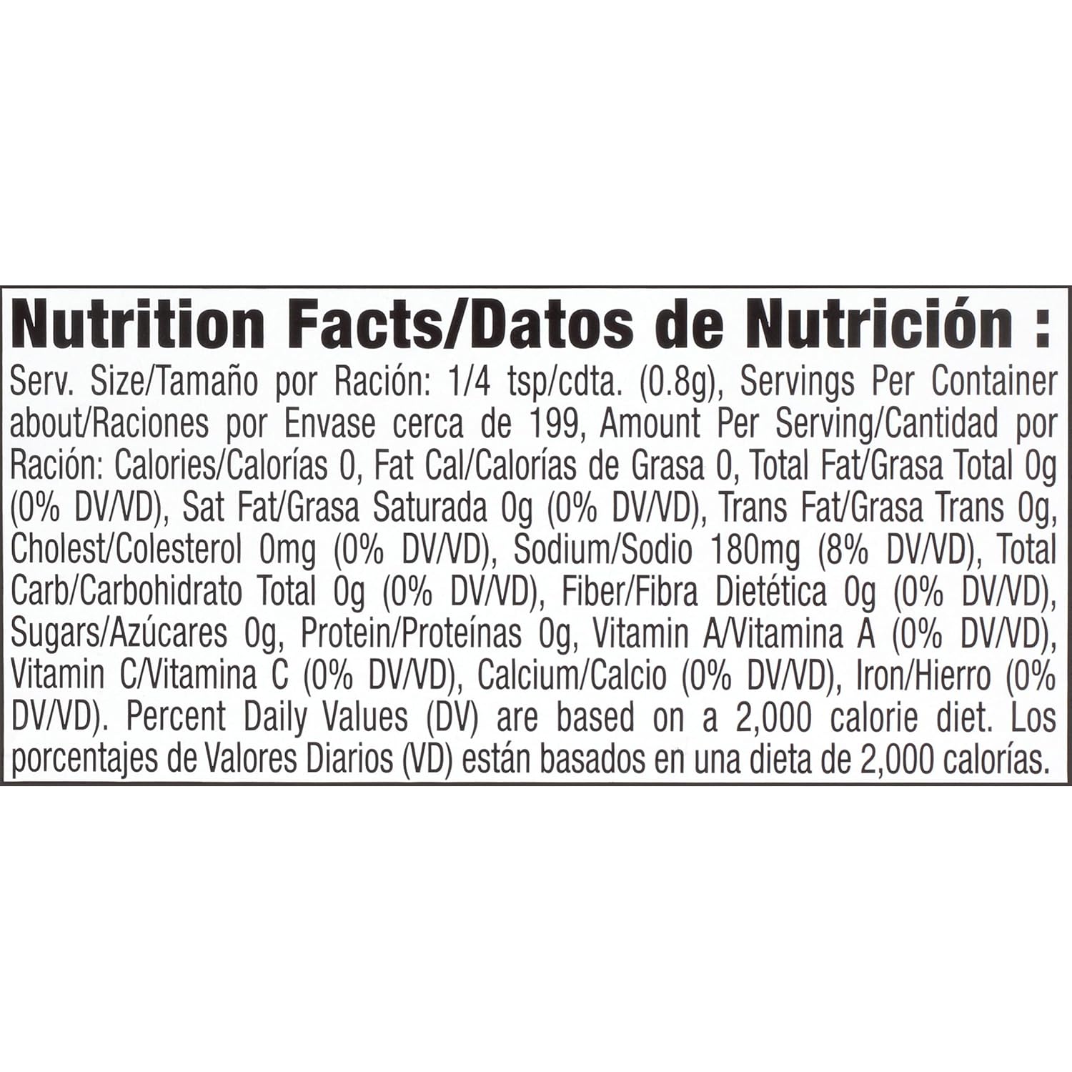 25% Less Sodium Garlic Salt With Parsley, 5.62 oz V406