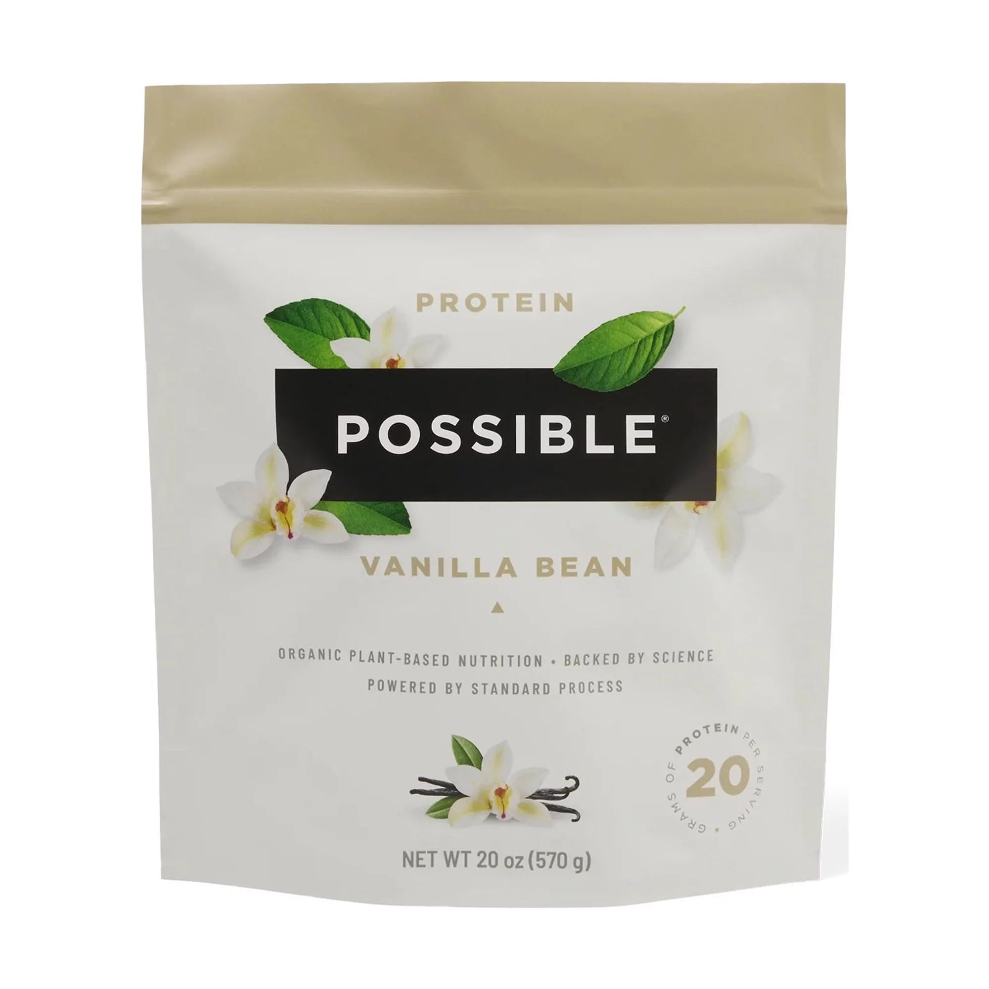 Vanilla Bean Vegan Protein Powder, 15 Servings W494644