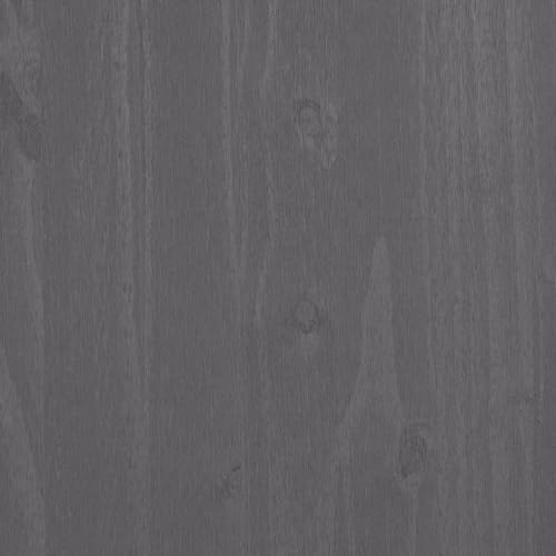 Light Gray Solid Wood Pine Sideboard with Sliding Drawers N61743