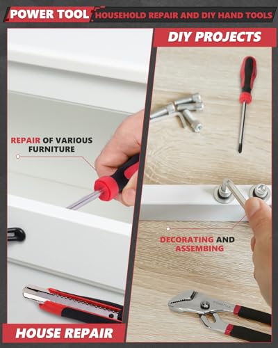 325 Piece Home Repair Tool Kit with Toolbox Storage Case P11651