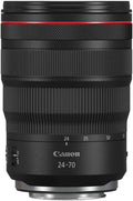 RF24-70mm F2.8 L Standard Zoom Lens, Black M72713