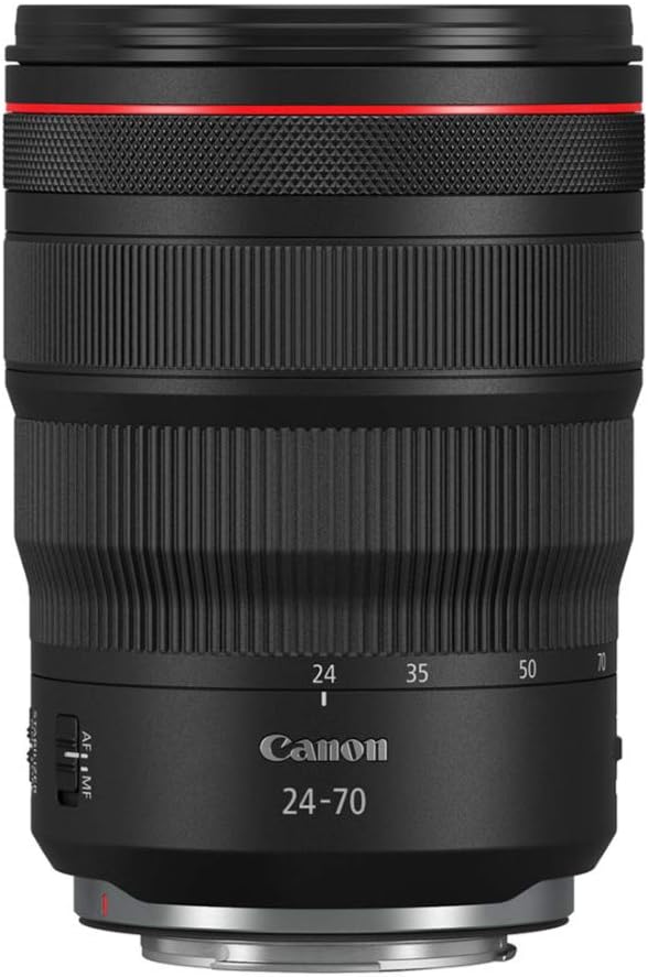 RF24-70mm F2.8 L Standard Zoom Lens, Black M72713