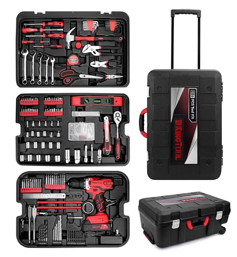 325 Piece Home Repair Tool Kit with Toolbox Storage Case P11651