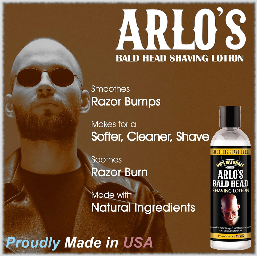 Bald Head Shaving Lotion 6 oz F1618