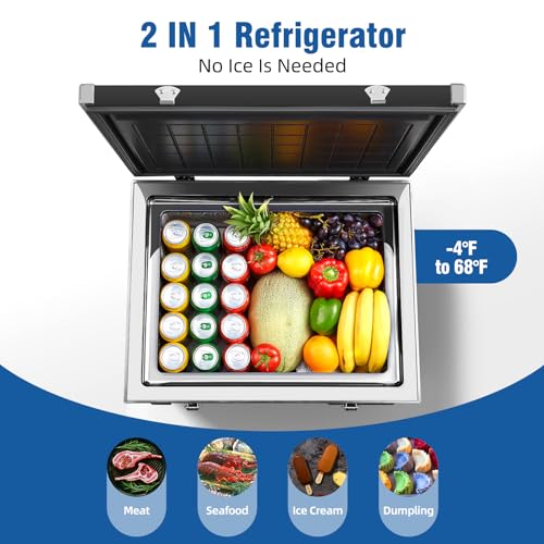 12 Volt 43L Portable Car Fridge V687555