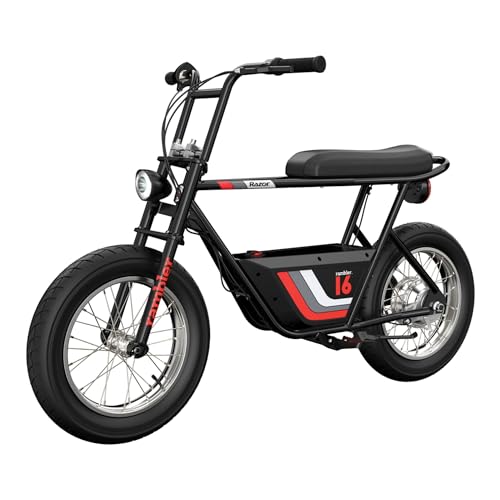 36V Electric Minibike with 15.5 MPH, 11.5 Miles Range & Helmet for Adults T15555