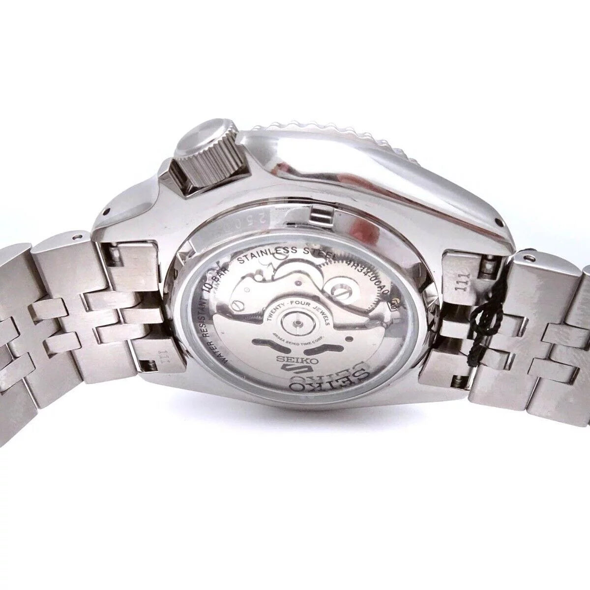 Black and Blue Bezel Watch W145