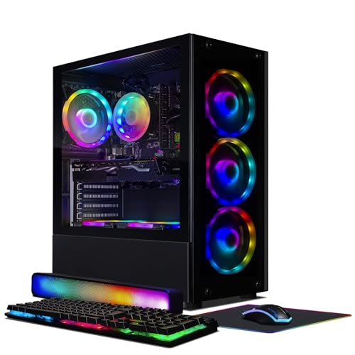 Gaming Desktop PC, Radeon RX 580 8G, Intel Core i7 3.4G, 16G DDR3, 1T SSD Y23665