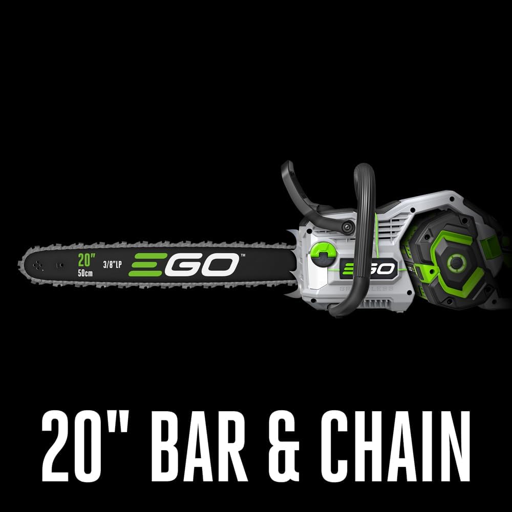 56-Volt Lithium-ion Cordless Chainsaw with 6Ah Battery O411720