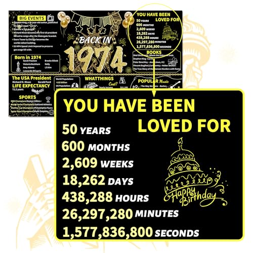 Black Gold 70th Birthday Party Banner C52568