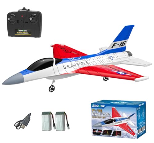 F16 Falcon Fighter Jet RC Plane with LED Lights, 2 Channel, 2 Batteries X3017