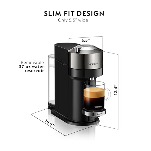 Dark Chrome 1.1 Liters Coffee and Espresso Machine O511619
