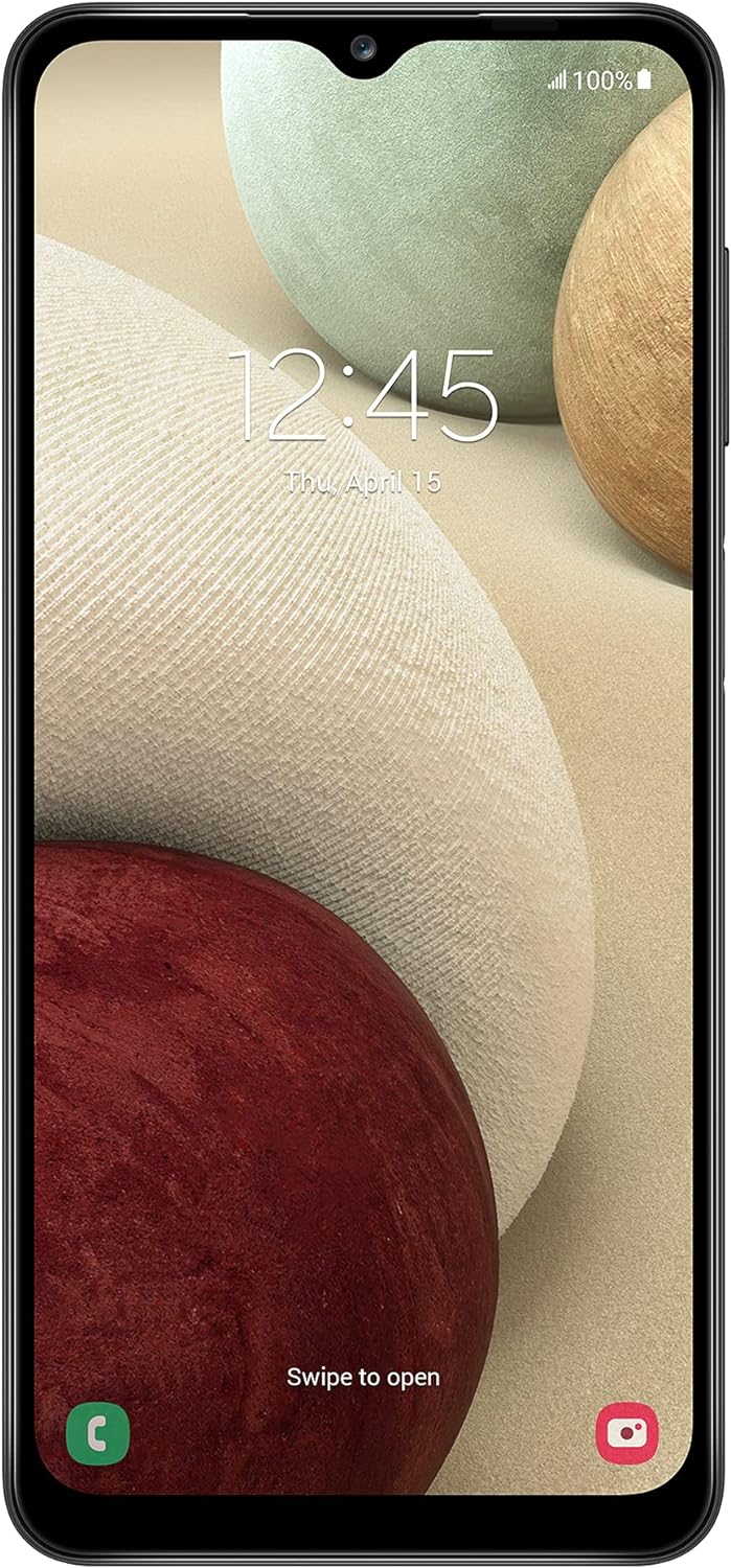 Samsung Galaxy A12 32GB Black Prepaid Smartphone V447