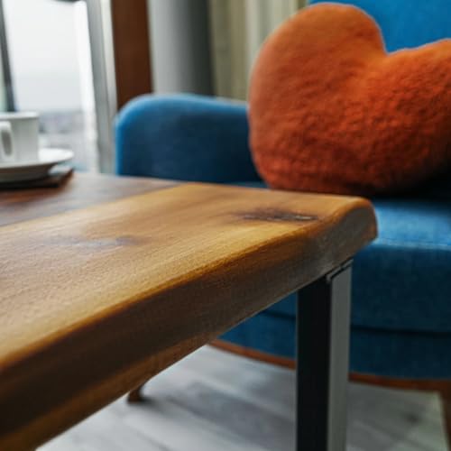 Live Edge Walnut Wooden Table (30" x 60") A81047