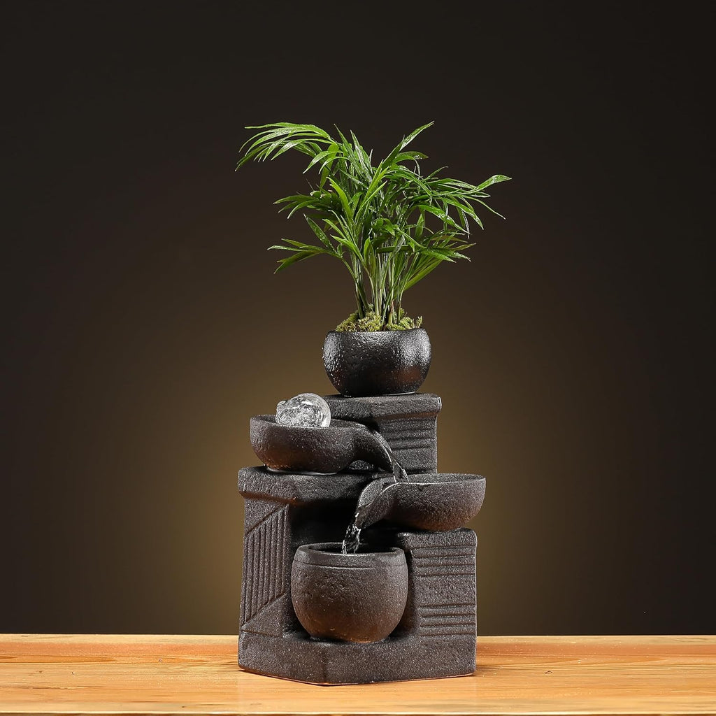 Indoor Tabletop Fountain Water Feature G5489