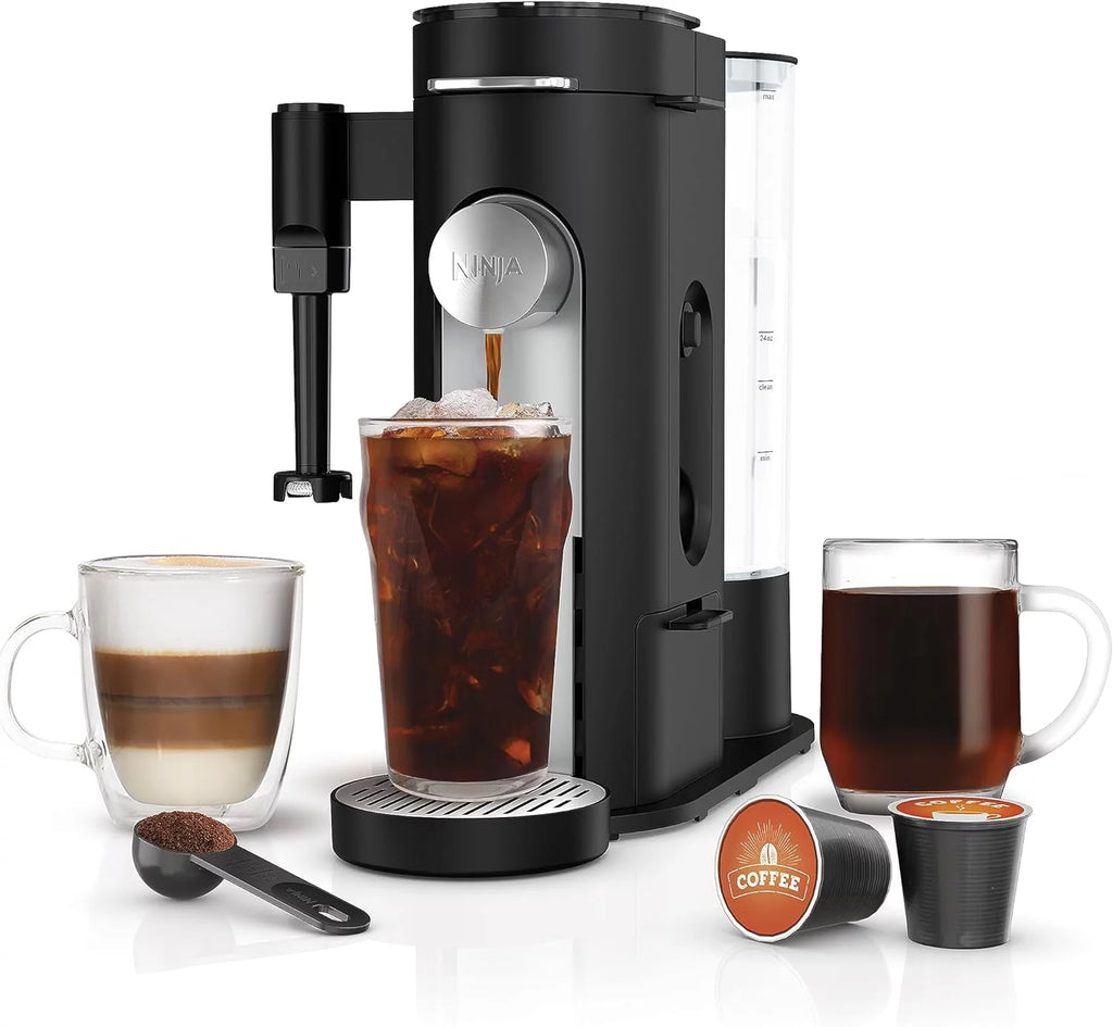 Black Single-Serve Coffee Maker L92202