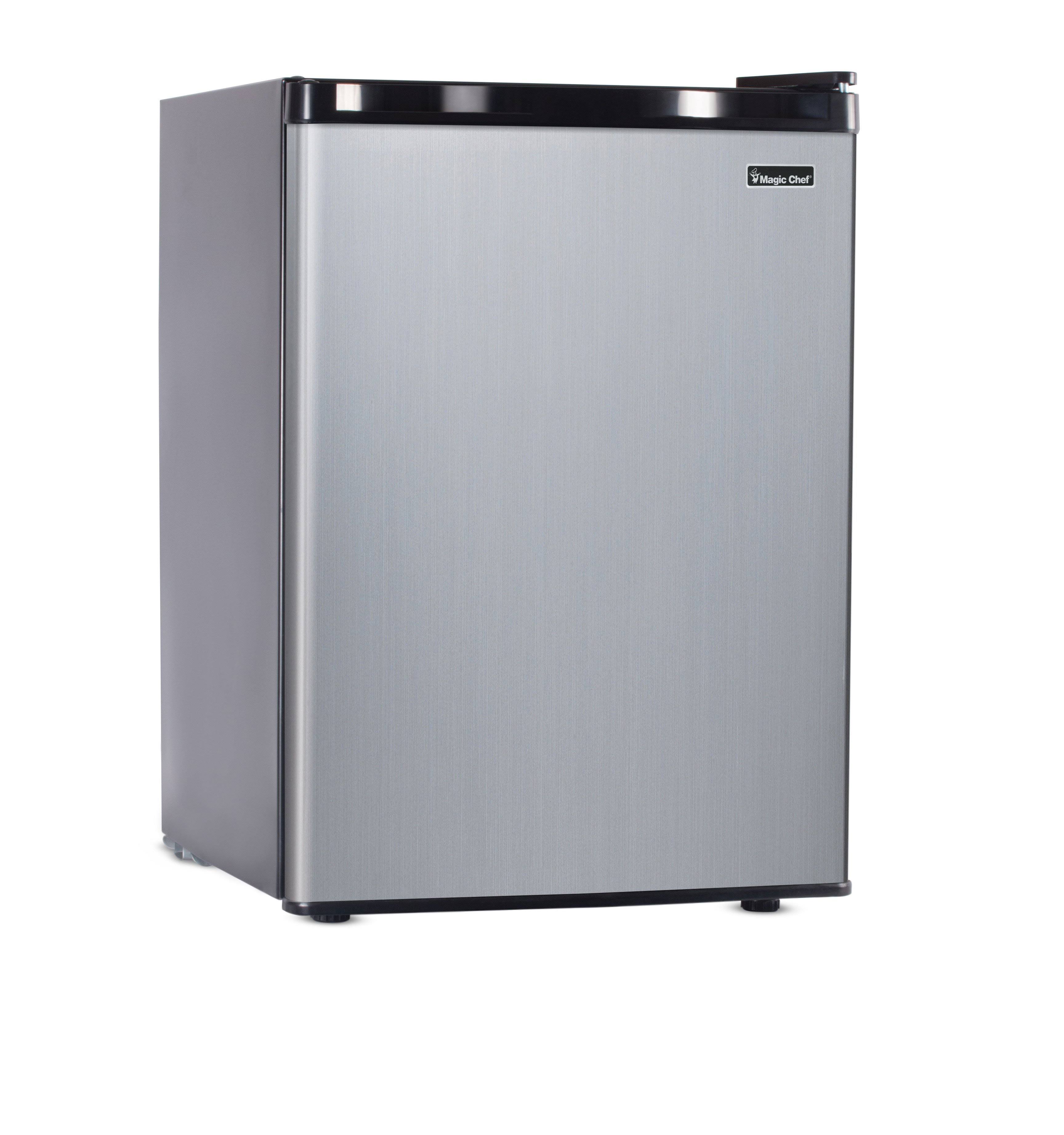 2.6 Cu. ft. Mini Refrigerator Stainless Look T591
