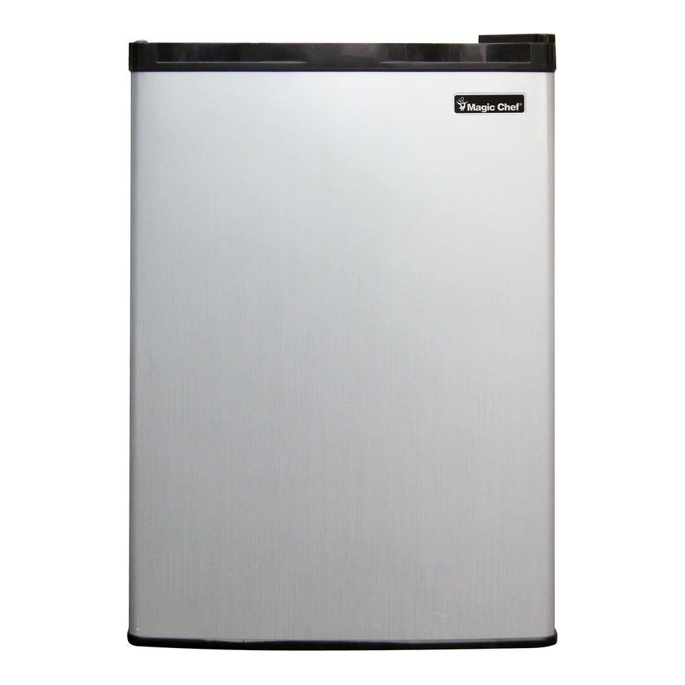 2.6 Cu. ft. Mini Refrigerator Stainless Look T591