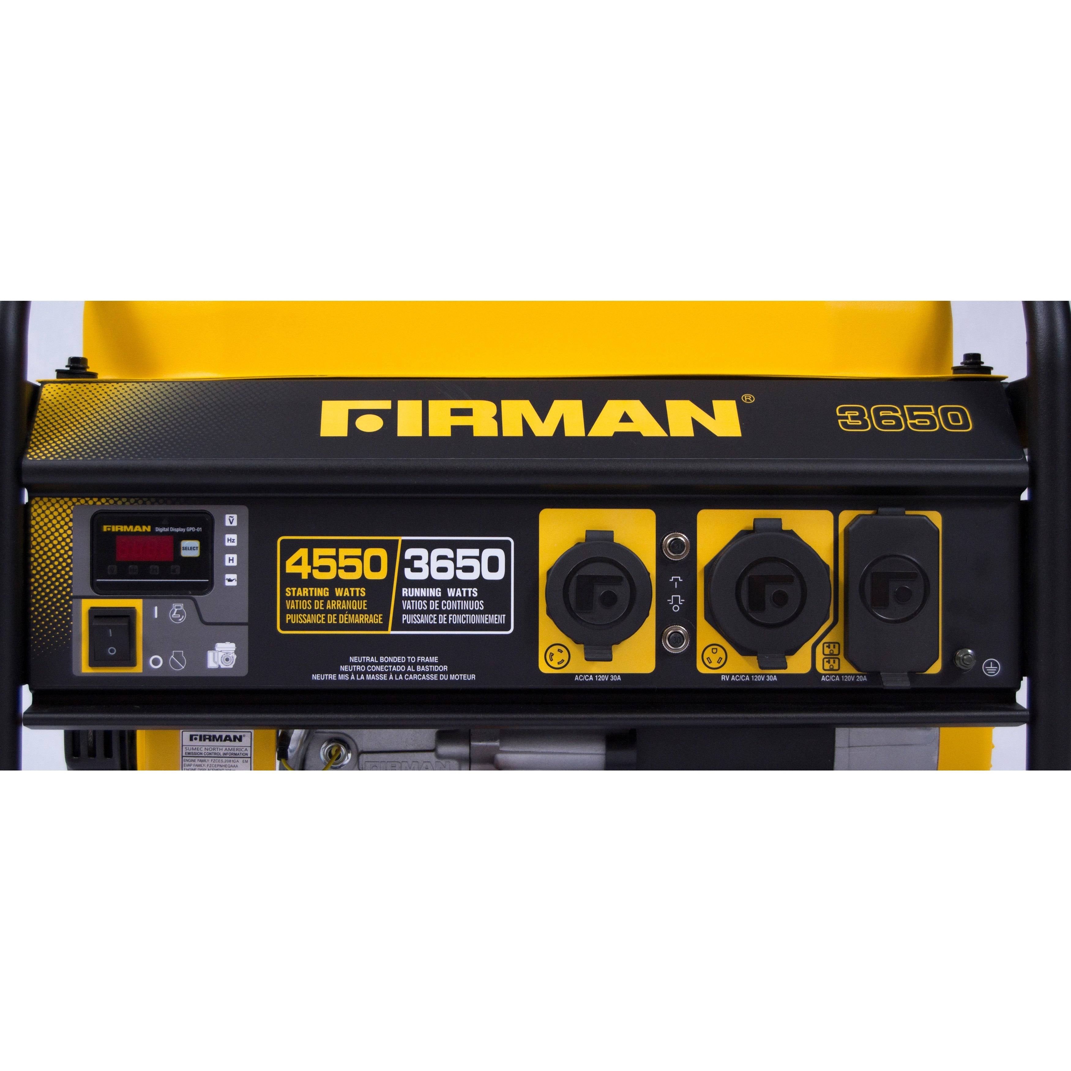 Portable Generator 3650/4550 Watt Gas Powered B85481