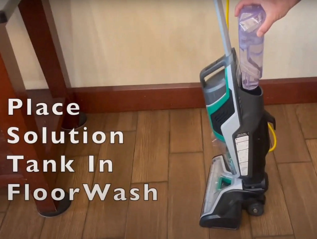 13.5 Inch Wet & Dry Hard Floor Washer Scrubber Vacuum V96944