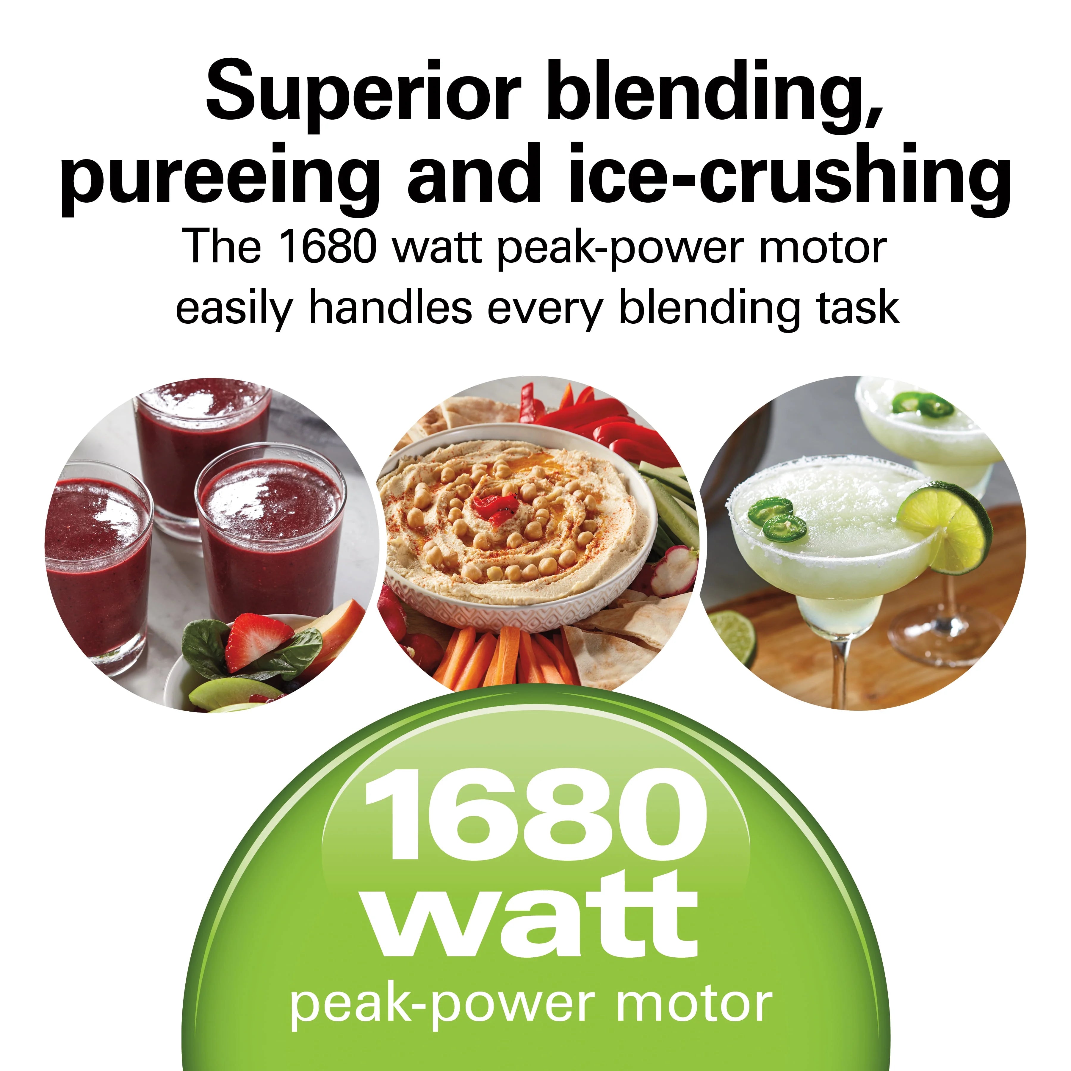 48oz BPA-Free Glass Jar Blender D7772