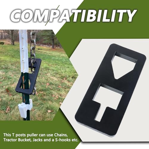 Heavy-Duty Steel T Post Puller (Orange) V170016