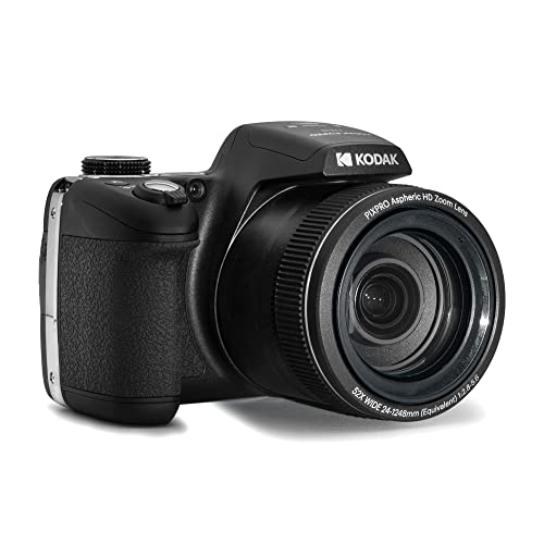 16 MP Digital Camera with 52x Optical Zoom 24mm Wide Angle Lens 1080P Full HD Video 3" LCD Screen Black U1147