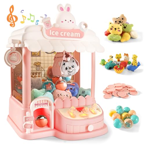 Large Claw Machine with 30 Fun Toys, Candy Dispenser Machine I77408