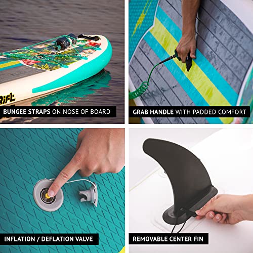 Inflatable Stand Up Paddle Board with Pump and Paddle S518580