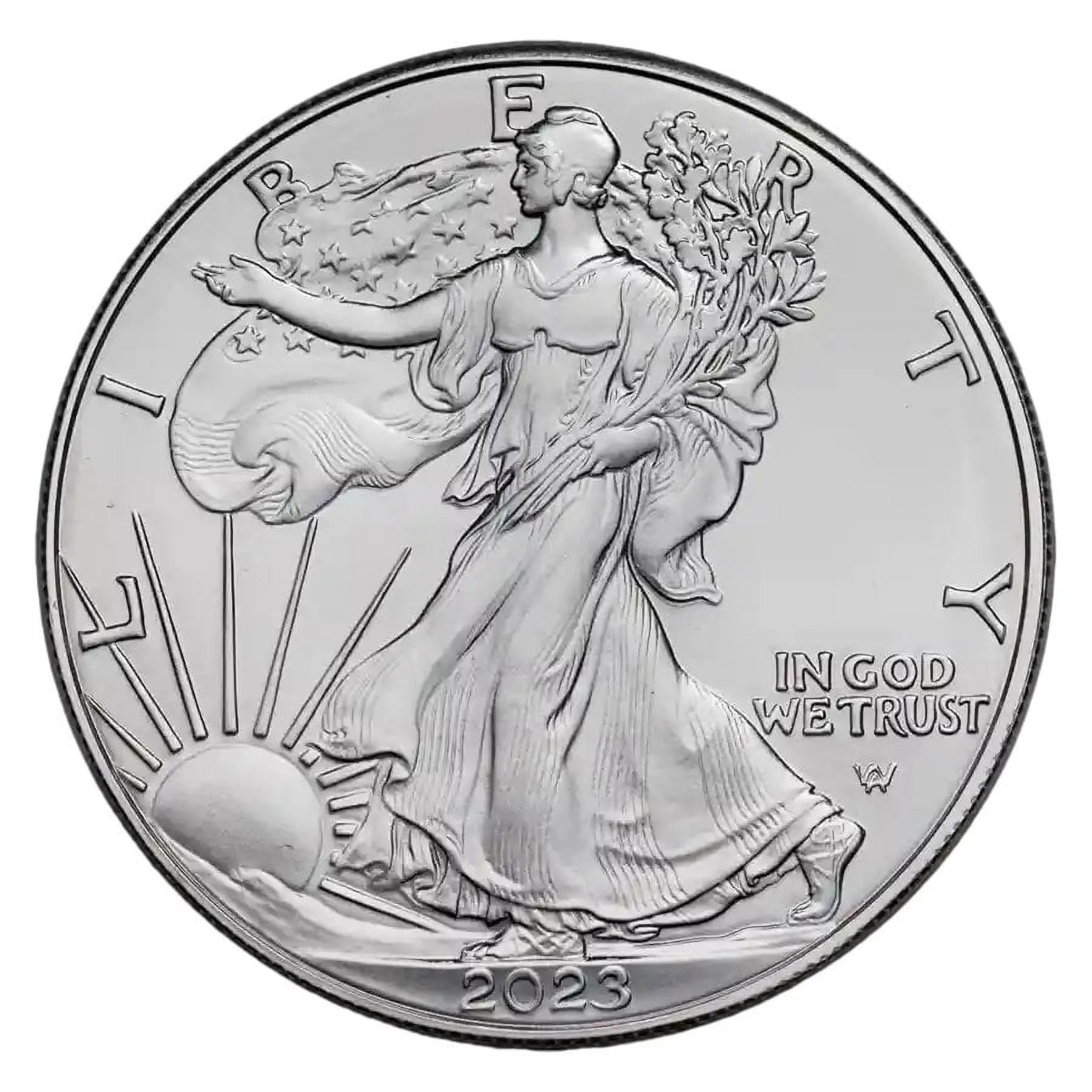 1 oz American Silver Eagle BU Tube of 20 Coins A335713