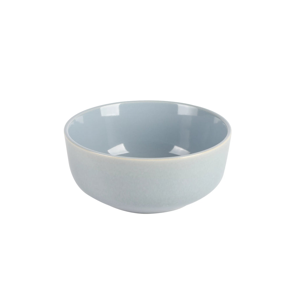 16 Piece Double Bowl Reactive Dinnerware Set - Blue I34019