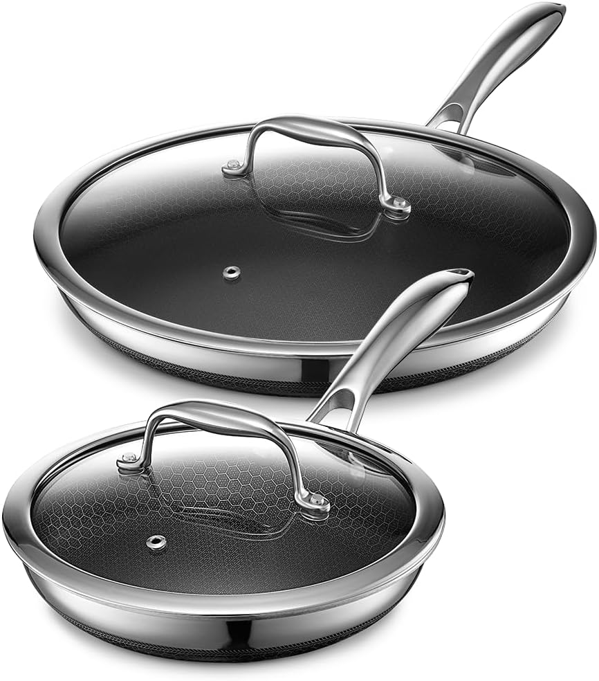 4 Piece Hybrid Stainless Steel Cookware Set P2639
