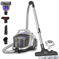 Bagless Canister Vacuum Cleaner with Double HEPA Filter, 1200W, 3.6QT K2932