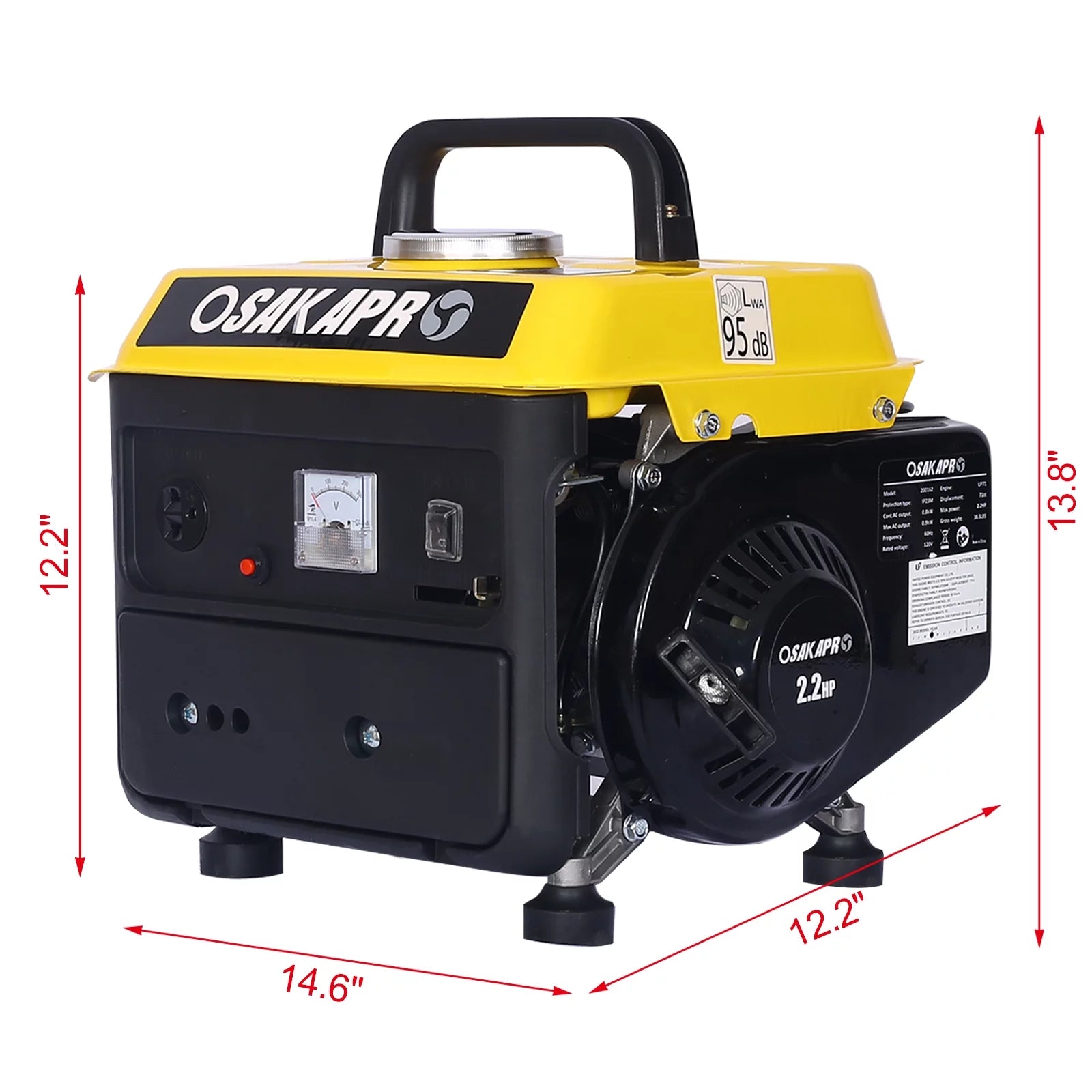 White Inverter Generator Y1302