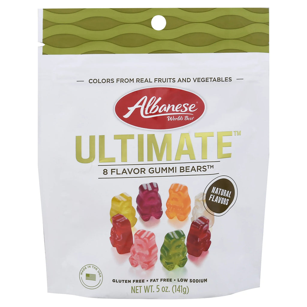 5 oz Assorted Colors Gummi Bears, Pack of 6 O5609