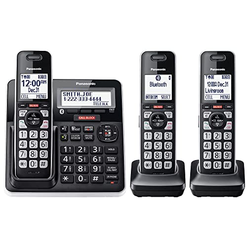 4 Handset Cordless Phone with Answering Machine W98063