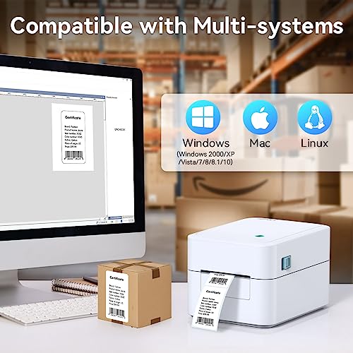 Thermal Barcode Printer with Bluetooth & USB Connection R931344