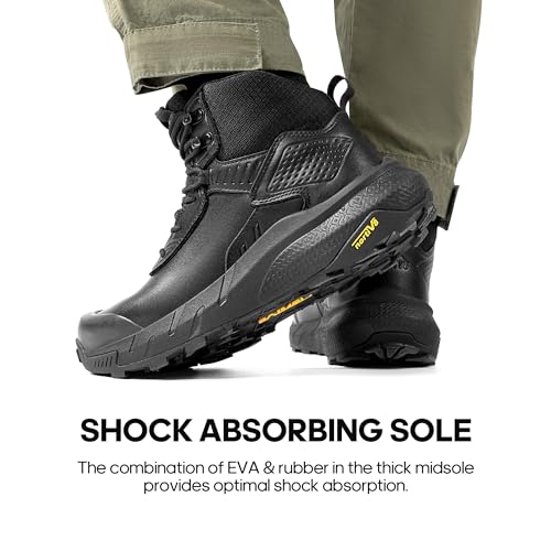 Waterproof Leather Tactical Work Boots B965505