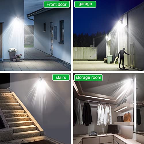 6000K LED Outdoor Security Lights (2 Packs) U554657