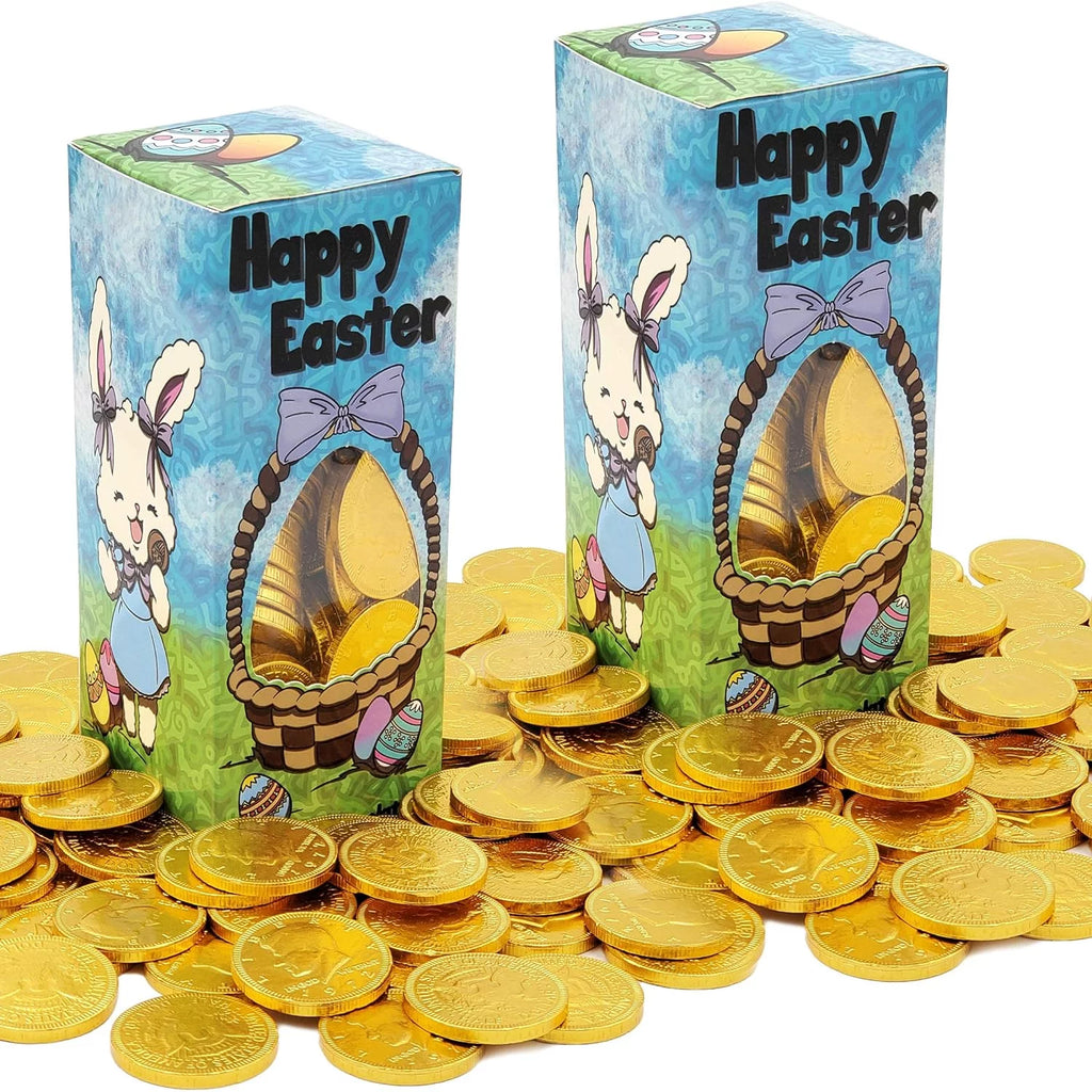 Belgian Milk Chocolate Coins, 1LB (2-Pack) G4757