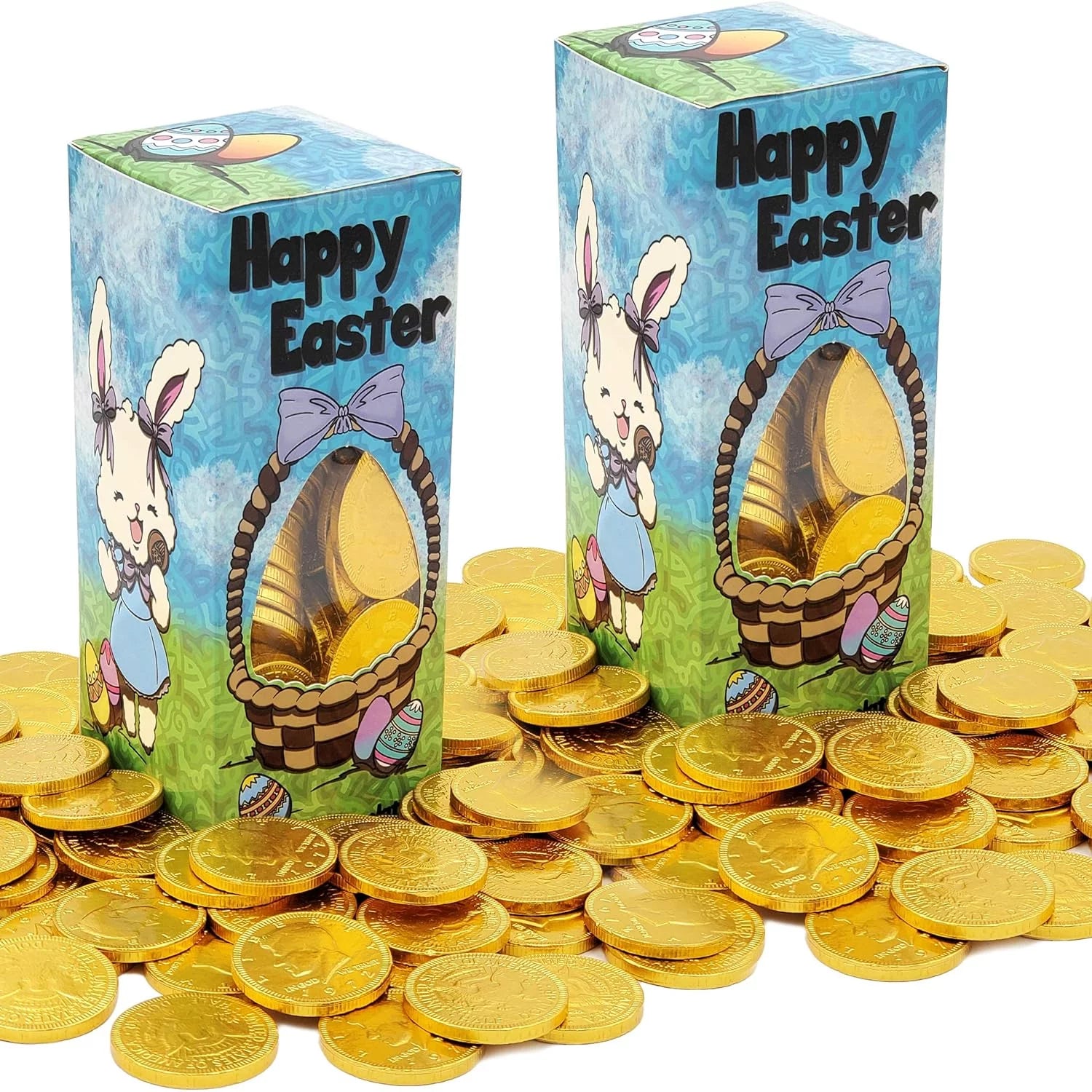 Belgian Milk Chocolate Coins, 1LB (2-Pack) G4757