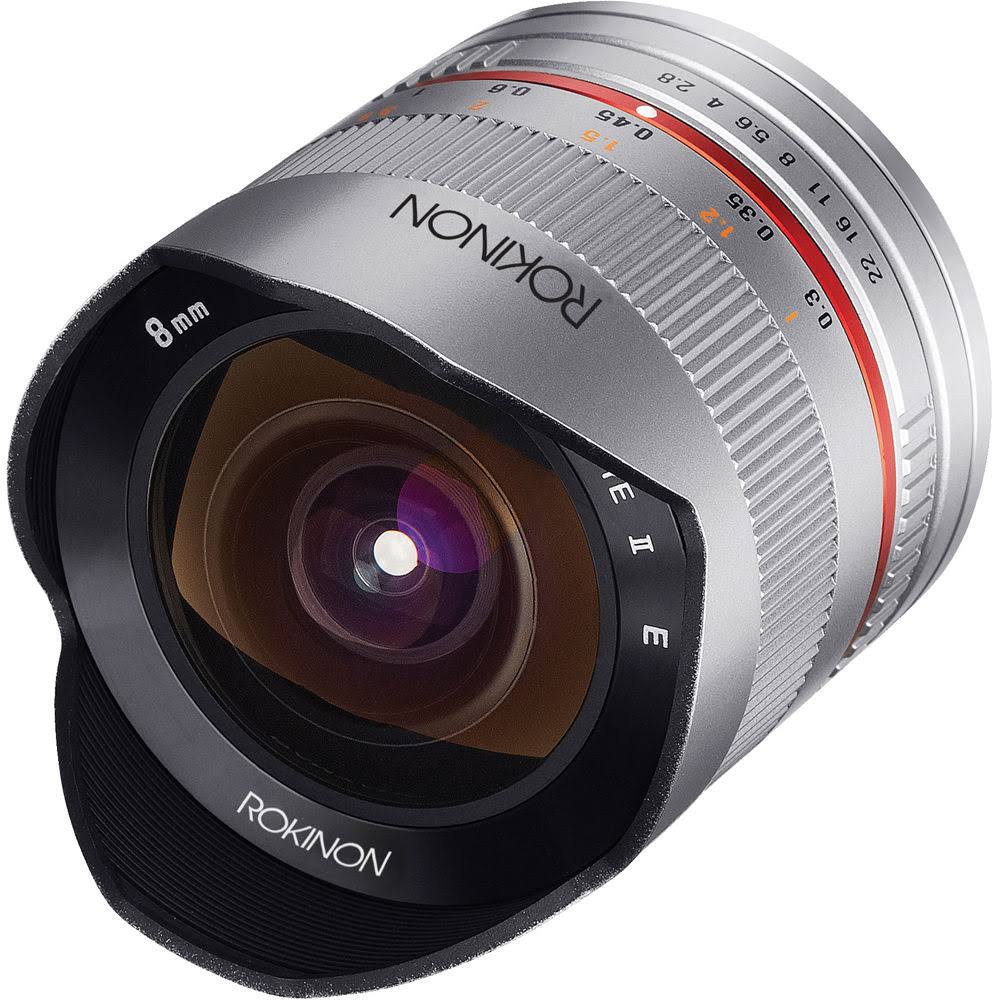 Silver 8mm f/2.8 Fisheye Lens L2177