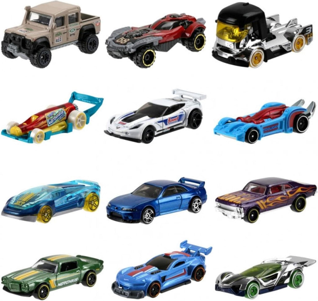 72 Count Die-Cast Toy Cars F411