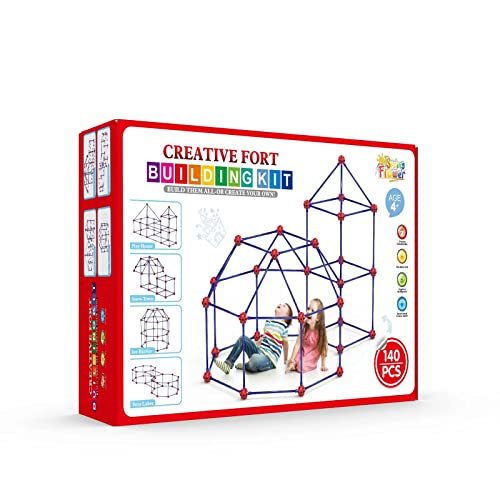 140 Pcs STEM Construction Fort Building Kit M545565