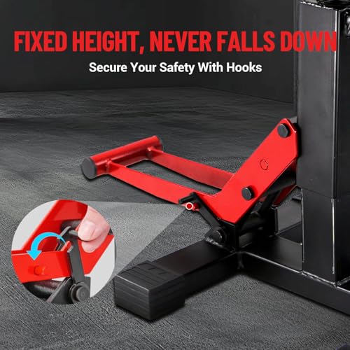 Hydraulic Motorcycle Lift Stand 440 Lbs Capacity Adjustable Height T2473