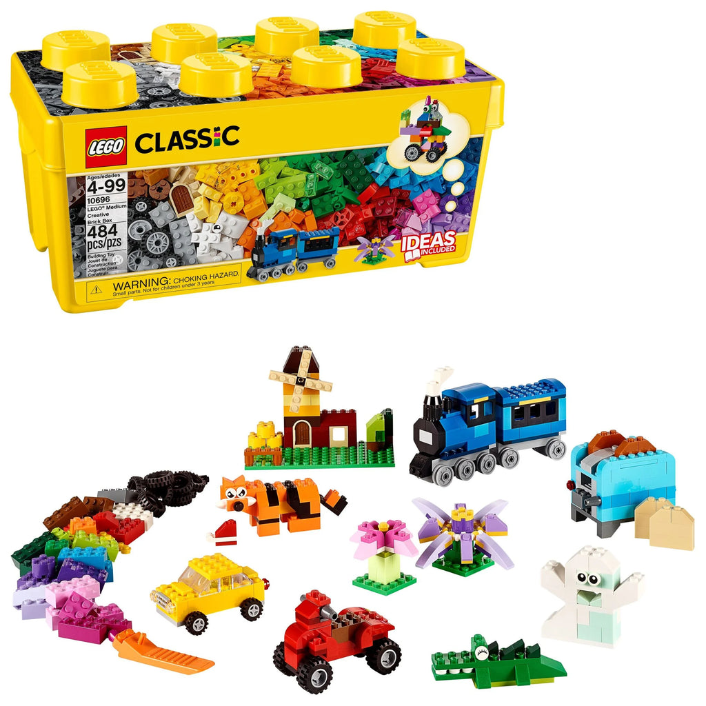 LEGO Classic Medium Creative Brick Box Building Toy Set with Storage Z84030