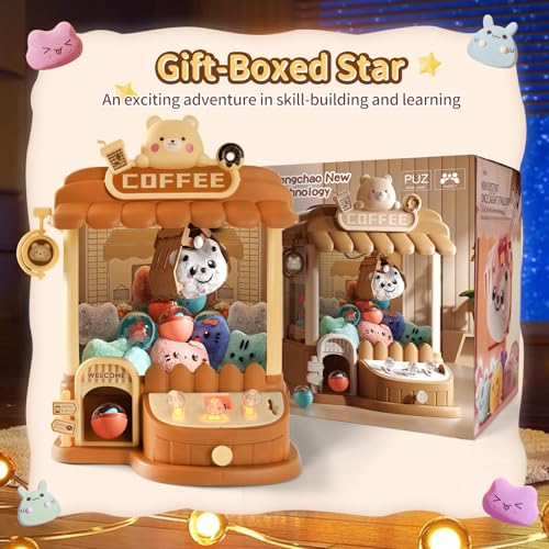 Large Claw Machine with 30 Fun Toys, Candy Dispenser Machine I77408
